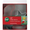 Wilton Jolly Shapes 4-Piece Color Metal Cookie Cutter Set