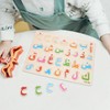 Toyvian Toddle Arabic Alphabet Puzzle: Learning Arabic Letter Montessori for