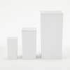 MUJI MAB04A6S Polypropylene Trash Can, Square Shape, Mini (Approx. 0.9