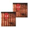 Boland 10134190 12 Horror Clown Napkins, Multicoloured, Standard Size