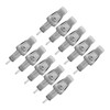 10pcs Shading Cartridge Needle Professional Stainless Steel Disposable Flat Blade