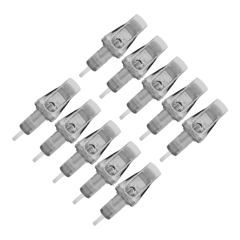 10pcs Shading Cartridge Needle Professional Stainless Steel Disposable Flat Blade