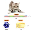AIMICOCA Pack of 30 Cat Toy Set, Colourful Cat Toy
