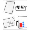 S SIENOC Mini Small Dry Erase White Board Whiteboard with
