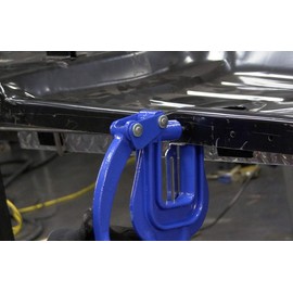 Eastwood Deep Metal Hand Punch Throat Portable Sheet Rivet Hole Auto Body Tool Adjustable Work Stop