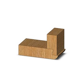 Whiteside Router Bits 3346 Locking Drawer Glue Joint Bit with 3/4-Inch Large Diameter and 1/2-Inch Cutting Length