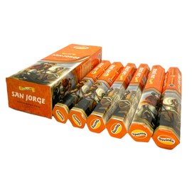 Govinda Incense - 120 Incense Sticks, Masala Coated Incense (San Jorge)