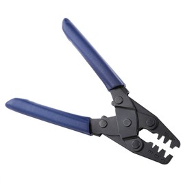 aqxreight Crimp Plier, Manual Cold Crimping Terminal Crimper 22-10 AWG Terminal Wiring Harness Crimp Plier Open Style Crimper Crimping Tool for Household Industrial
