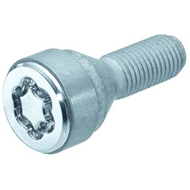 27179SL Wheel Lock Bolts SL (Ultra High Security) M12 x 1,5, cone seat, shaft length 25,5 mm, Overall length 49,5 mm, Hex size 17mm, Key diameter 28,6 mm