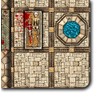Dungeon floorplan coasters in gift box
