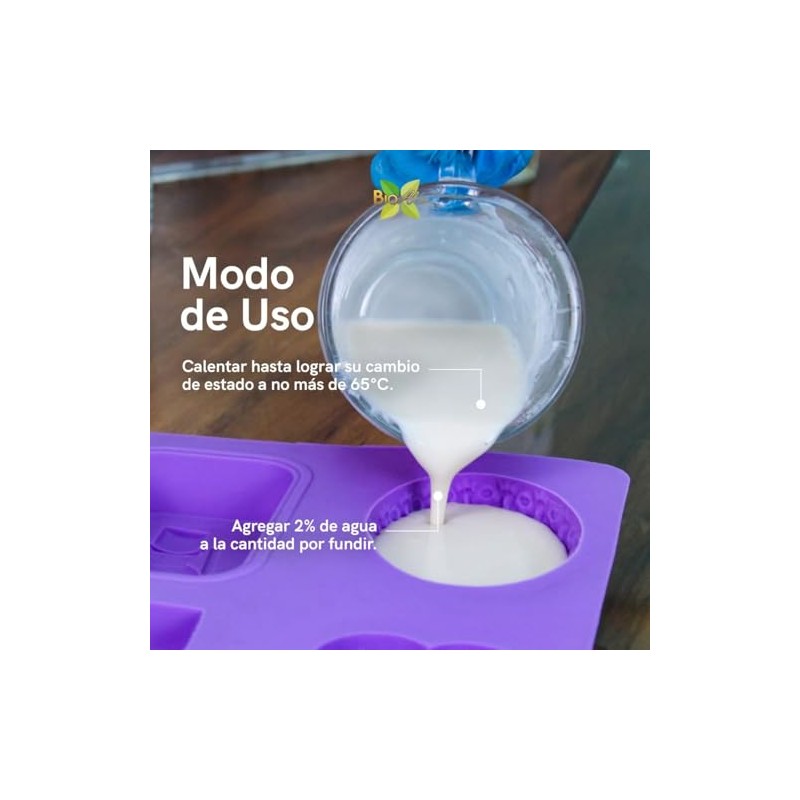 Base de Jabón de Leche de Cabra (1, Kilogramos)