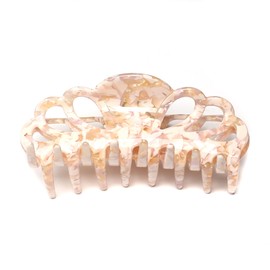 QinGoo Large celluloseaceta Hair Clip Women's Female Hair Accessories Beautiful Headpiece Exquisite Elegant Hair Accessory 1 Piece 10 cm Muddy Purple