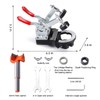 Adoles 35mm Concealed Door Hinge Jig， Accurate Locking Cabinet Hinge