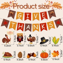 Thanksgiving Party Decorations Thanksgiving Hanging Decorations Include Paper Pom Pom Thanksgiving Banner Thanksgiving Hanging Swirl for Thanksgiving Party Supplies