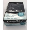 ChapStick Lot Of 24 ChapStick Green Tea Mint Flavor 100%