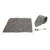 6pcs Paisley Ties Set Casual Business Style Polyester Yarn Paisley