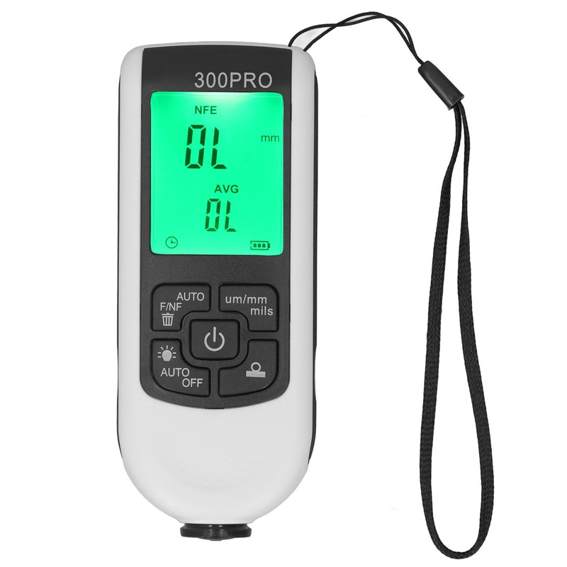 Paint Thickness Gauge Coating Depth Meter Tester Digital Display 0‑2000um