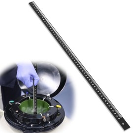 Kingdder Liquid Nitrogen Measuring Stick Ruler Reads 1-56cm Precise Cryogenic Depth Gauge for Dewars, Containers, and Storage Tanks