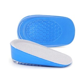 Secret Insole, 0.6 / 1.0 / 1.0 / 1.4 / 1.8 inches (1.5 / 2.5 / 3.5 / 4.5 cm), Height Up, 3 Layer Construction, High Elasticity, Anti-Slip, Standing Work, Half Type, Half Bed Type, Washable Height,