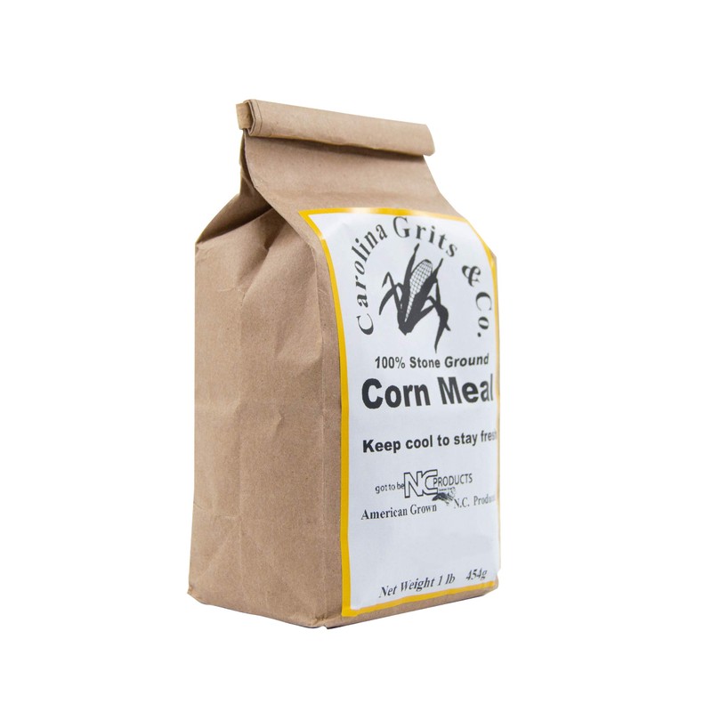 Carolina Grits Company Stone Ground Chef Grade Medium Grind Cornmeal