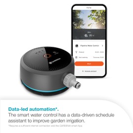 Gardena smart Pipeline Water Control Pipeline; water controls; smart: Data-driven irrigation*, Smart home integration*, For permanently installed irrigation systems (19050-20)