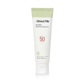 About Me Be Clean Relief Sun Essence EX 50ml - Sun Cream (AD) / 어바웃미 비 클린 릴리프 선 에센스 EX 50ml - 선크림 (AD)