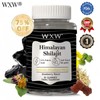 WXW Pure Himalayan ShilajitGummies -Organic,with Fulvic Acidand Trace Minerals, for