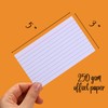 Ruled Index Cards 3 X 5 Double Sided Lined Notecards