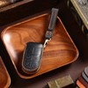 Genuine Leather Remote Key Fob Case Protector Cover Holder Fit