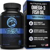 Nutratology Omega 3 Fish Oil Supplement Triple Strength with Fatty