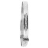 Sterling Silver Expanding Baby Bangle 55mm diameter