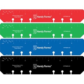 Personal Size Page Markers, Set of 4