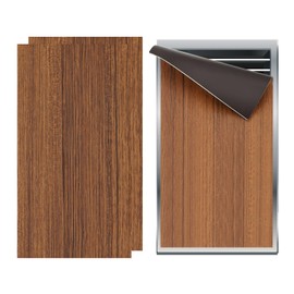 PATIKIL 11.75"x6.25" Magnetic Vent Cover, 2 Pack Floor Wall Air Registers Cover High Strength Magnetic Vent Blocker for Home RV HVAC Fireplace Furnace, Wood Grain Color