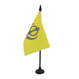 AZ FLAG - Table Flag Sikhism - 15 x 10 cm - Sikh Religion Table Flag 10 x 15 cm - Flags