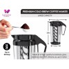 Sprinkled D' Amore Cold Brew Iced Coffee Maker, Pitcher to