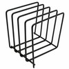 L-Premium Vinyl Record LP Storage Rack - Black