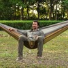 Camping Hammock, Portable Hammocks with Mosquito Net,Lightweight Nylon Parachute Hammock