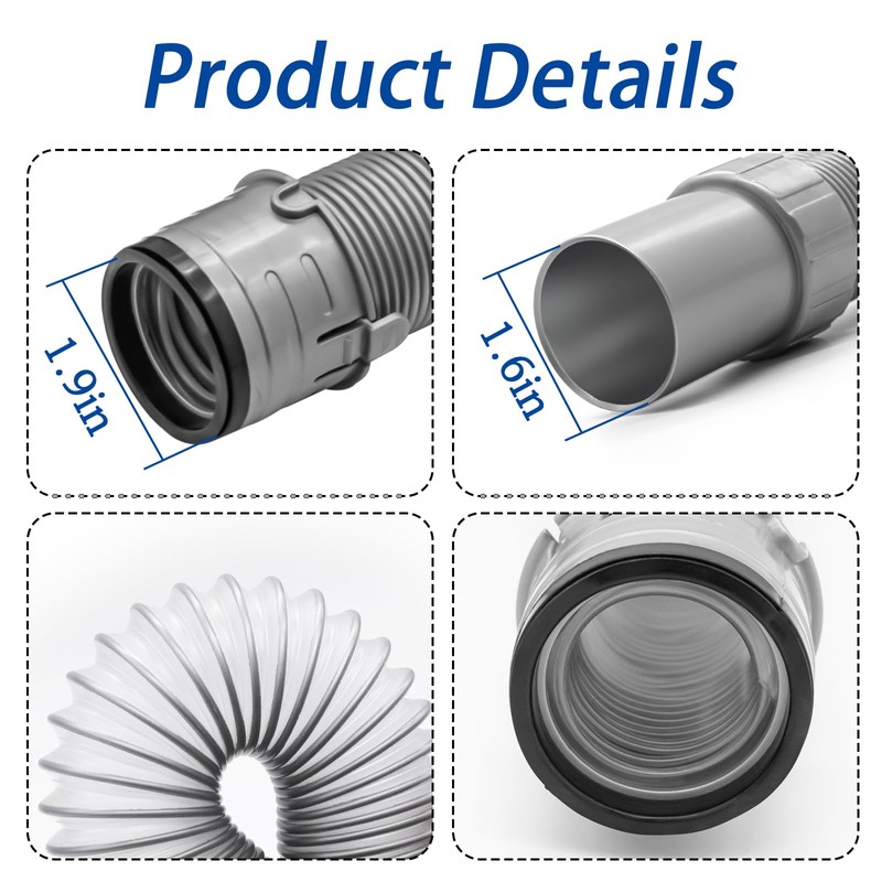 Vacuum Hose Compatible with Shark Navigator Vacuum NV22 NV22L NV22T