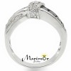 Marimor Jewelry 1.75 Ct Jet Black & Clear Zirconia Stainless