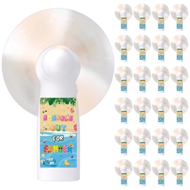 Tuanse 24 Pcs School's out for Summer Fans Happy Last Day of School Bulk Mini Portable Handheld Personal Battery Powerful Small Pocket Fan for Summer Party Favors Decors Gifts 24 Guests