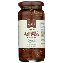 Woodstock, Organic Sundried Tomatoes In Olive Oil, 7 Ounce