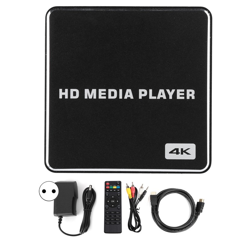 Mini Full High Definition 1080P USB Media Box 4K Player