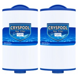 Cryspool® 06012 Filter Compatible with 6CH-402, PMA40L-F2M, X268543, Master Spas Twilight X268365, X26851, X268514, 40 Sq. Ft Spa Filter Cartridge, 2 Pack