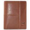 Mala Leather Bloomsbury Collection Leather Wallet RFID Blocking 1045_17 Tan