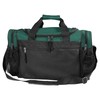 DALIX 17" Duffle Bag Front Mesh Pockets in Green