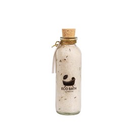 Eco Bath London Stress Relief Dead Sea Salt 300g - Natural Dead Sea Salt Contains 100% Pure Essential Oils Mixed with Chamomile and Orange