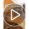 Kitchen Triangle Sink Strainer, Corner Sink Strainer, Multifunction Sink Drain