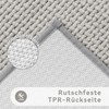 Homaxy Chenille Bathroom Rug, Soft Bath Mat, Non-Slip, Washable Bath