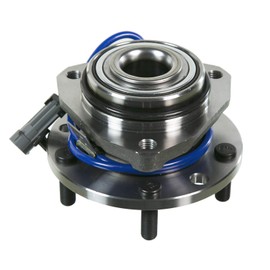 MOOG 513124 Wheel Bearing and Hub Assembly, Silver