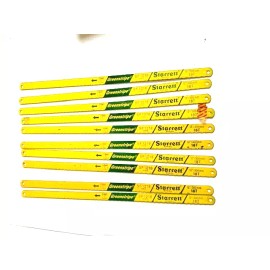 STARRETT Green Stripe High Speed Hand Hacksaw Blades 12" 18 TPI PACK OF 10